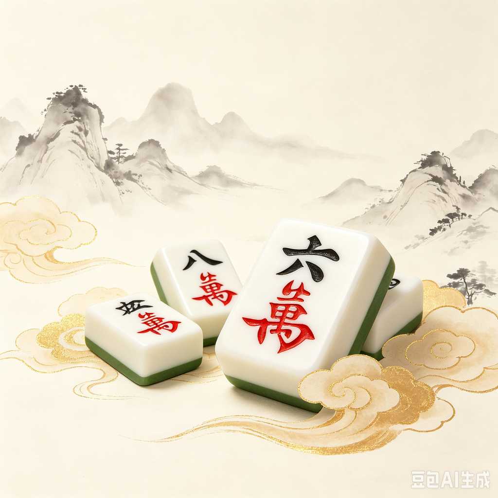 personal engrave mahjong tiles