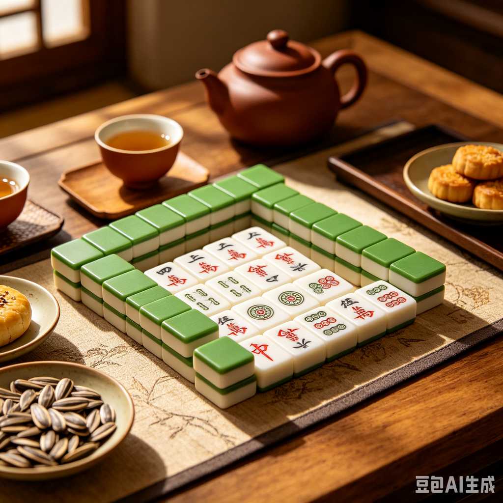 minimalist mahjong tiles